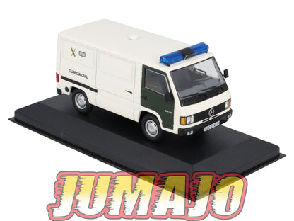 POS406 voiture 1/43 IXO altaya POLICE Espagne MERCEDES MB140 GUARDIA CIVIL 1990