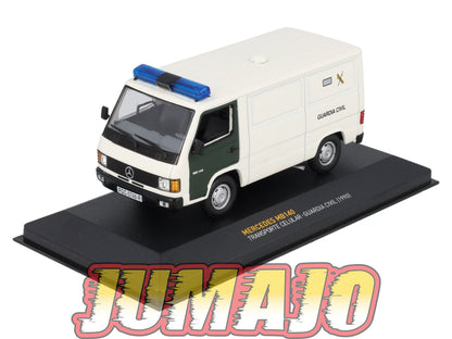POS406 voiture 1/43 IXO altaya POLICE Espagne MERCEDES MB140 GUARDIA CIVIL 1990
