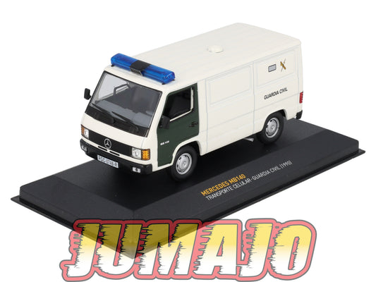 POS406 voiture 1/43 IXO altaya POLICE Espagne MERCEDES MB140 GUARDIA CIVIL 1990