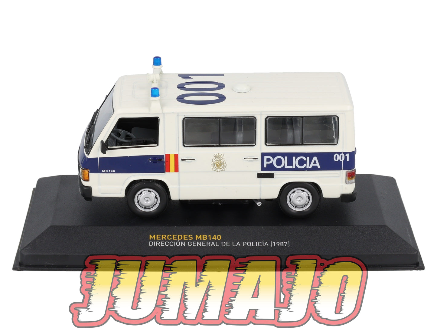 POS407 voiture 1/43 IXO altaya POLICE Espagne MERCEDES MB140 POLICÍA 1987