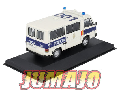 POS407 voiture 1/43 IXO altaya POLICE Espagne MERCEDES MB140 POLICÍA 1987