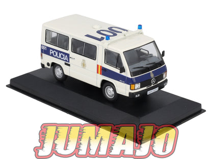 POS407 voiture 1/43 IXO altaya POLICE Espagne MERCEDES MB140 POLICÍA 1987