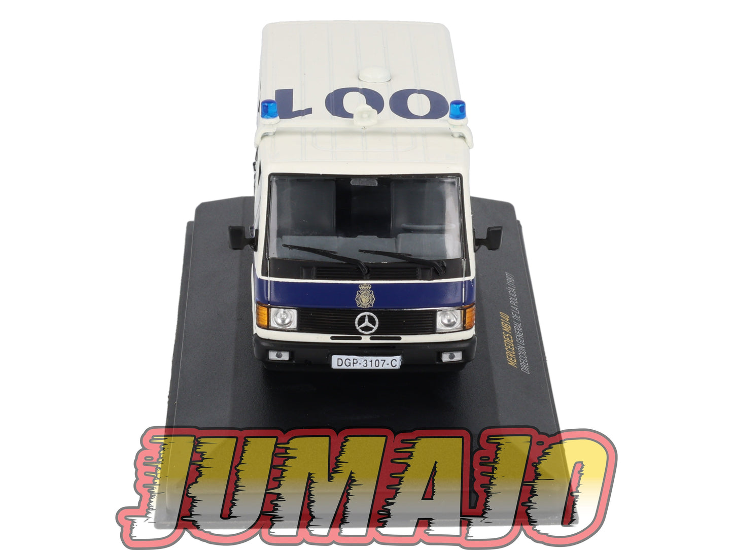 POS407 voiture 1/43 IXO altaya POLICE Espagne MERCEDES MB140 POLICÍA 1987