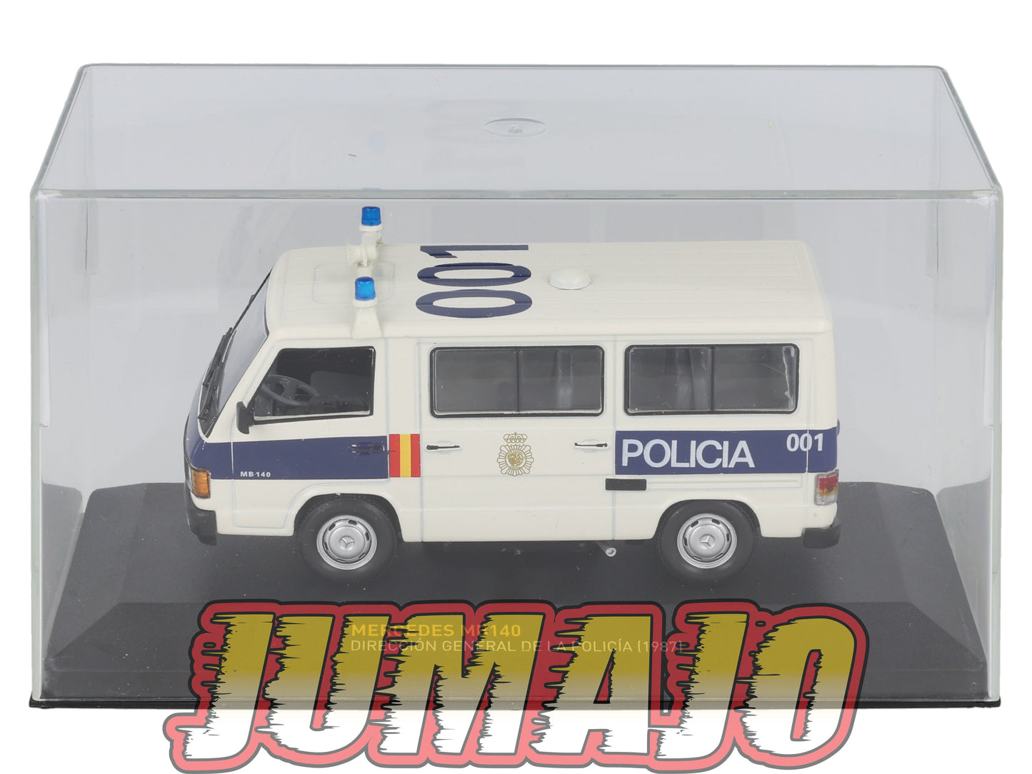 POS407 voiture 1/43 IXO altaya POLICE Espagne MERCEDES MB140 POLICÍA 1987
