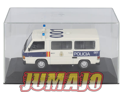 POS407 voiture 1/43 IXO altaya POLICE Espagne MERCEDES MB140 POLICÍA 1987