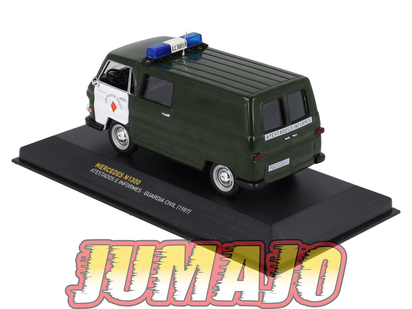 POS408 voiture 1/43 IXO altaya POLICE Espagne MERCEDES N1300 GUARDIA CIVIL 1987