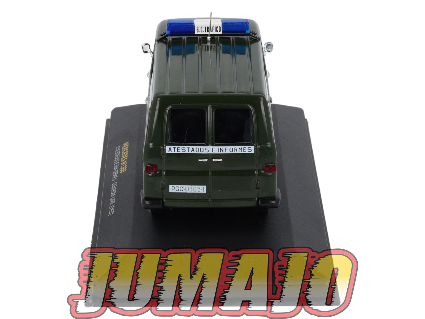 POS408 voiture 1/43 IXO altaya POLICE Espagne MERCEDES N1300 GUARDIA CIVIL 1987