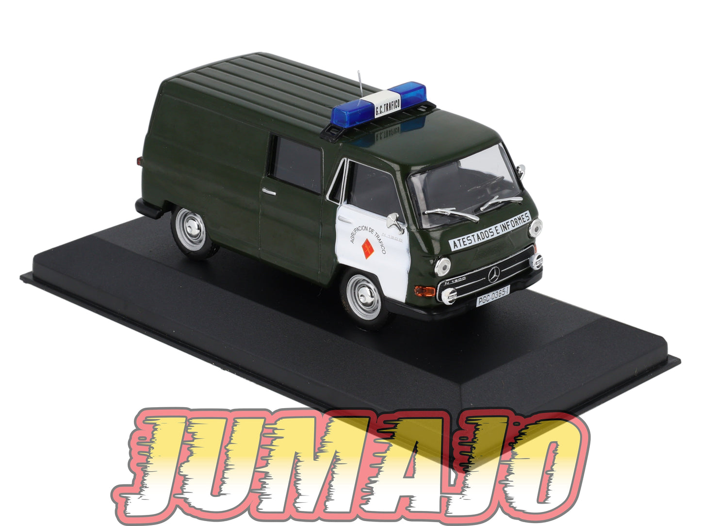 POS408 voiture 1/43 IXO altaya POLICE Espagne MERCEDES N1300 GUARDIA CIVIL 1987