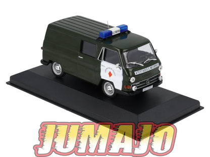 POS408 voiture 1/43 IXO altaya POLICE Espagne MERCEDES N1300 GUARDIA CIVIL 1987
