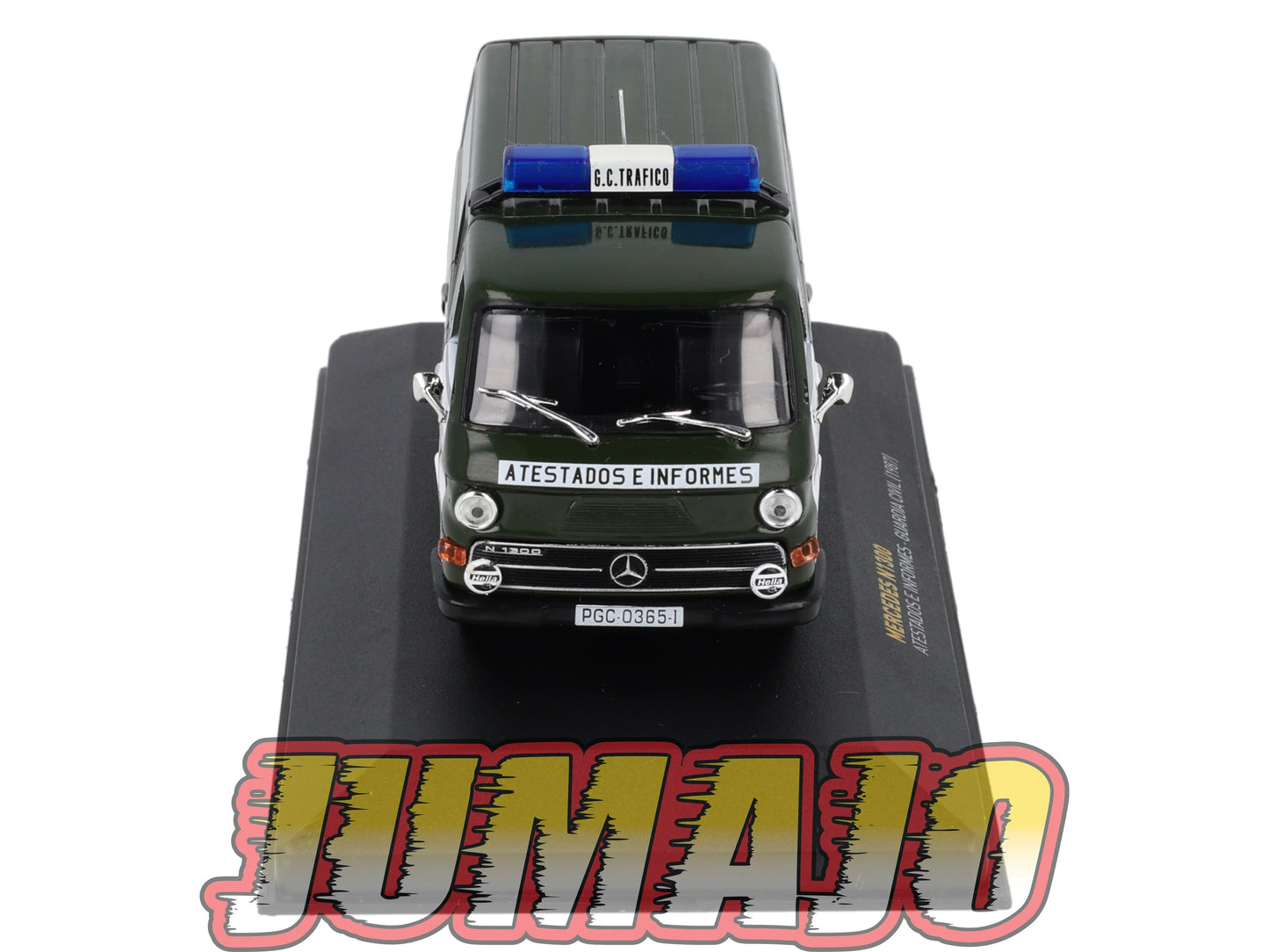POS408 voiture 1/43 IXO altaya POLICE Espagne MERCEDES N1300 GUARDIA CIVIL 1987