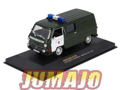 POS408 voiture 1/43 IXO altaya POLICE Espagne MERCEDES N1300 GUARDIA CIVIL 1987