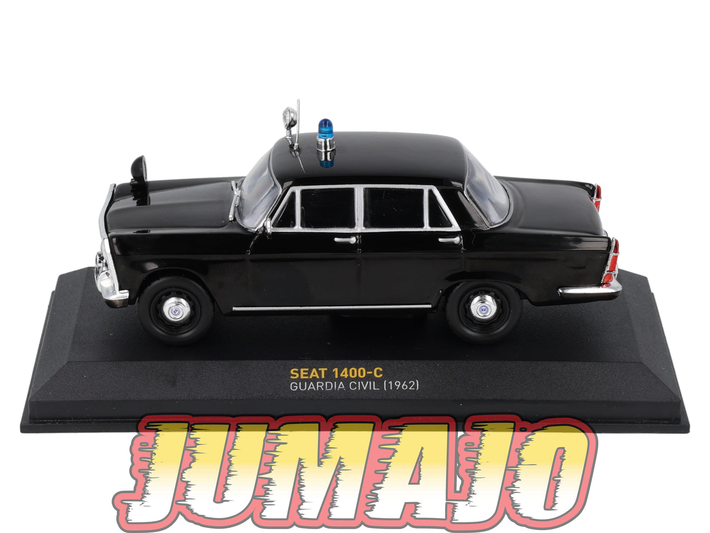 POS409 voiture 1/43 IXO altaya POLICE Espagne : SEAT 1400-C GUARDIA CIVIL 1962