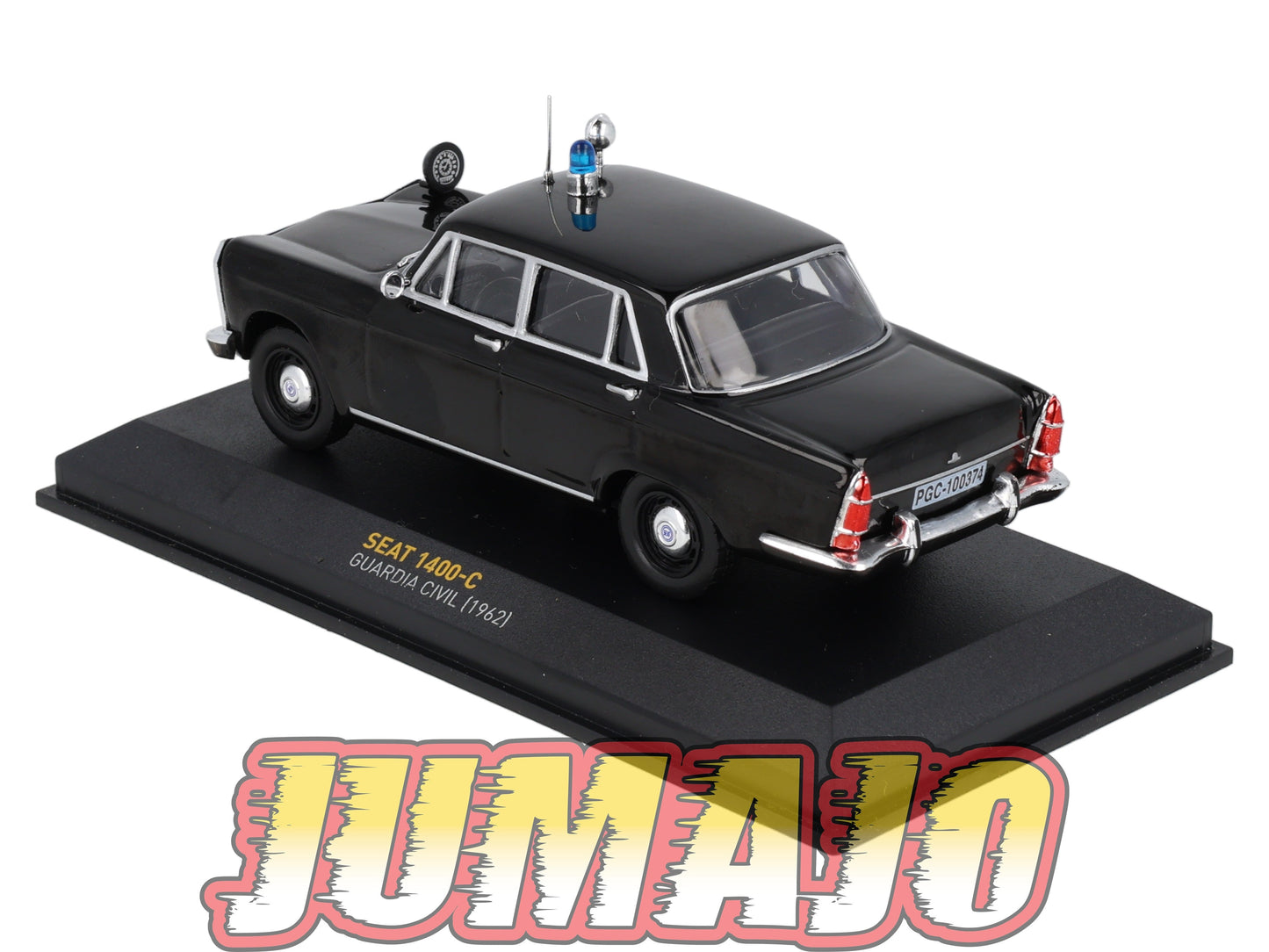 POS409 voiture 1/43 IXO altaya POLICE Espagne : SEAT 1400-C GUARDIA CIVIL 1962