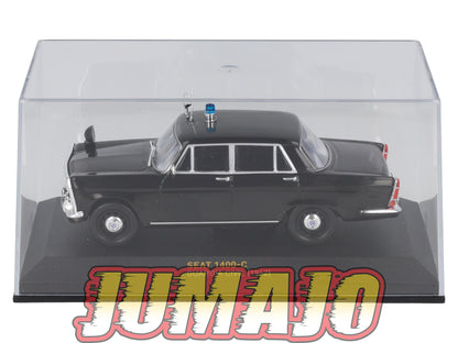 POS409 voiture 1/43 IXO altaya POLICE Espagne : SEAT 1400-C GUARDIA CIVIL 1962