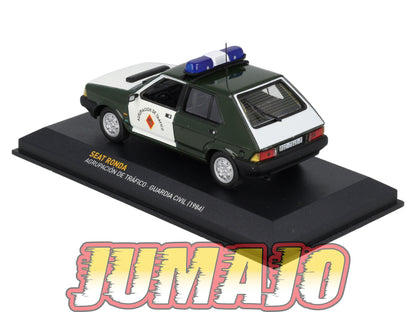 POS410 voiture 1/43 IXO altaya POLICE Espagne : SEAT RONDA GUARDIA CIVIL 1984