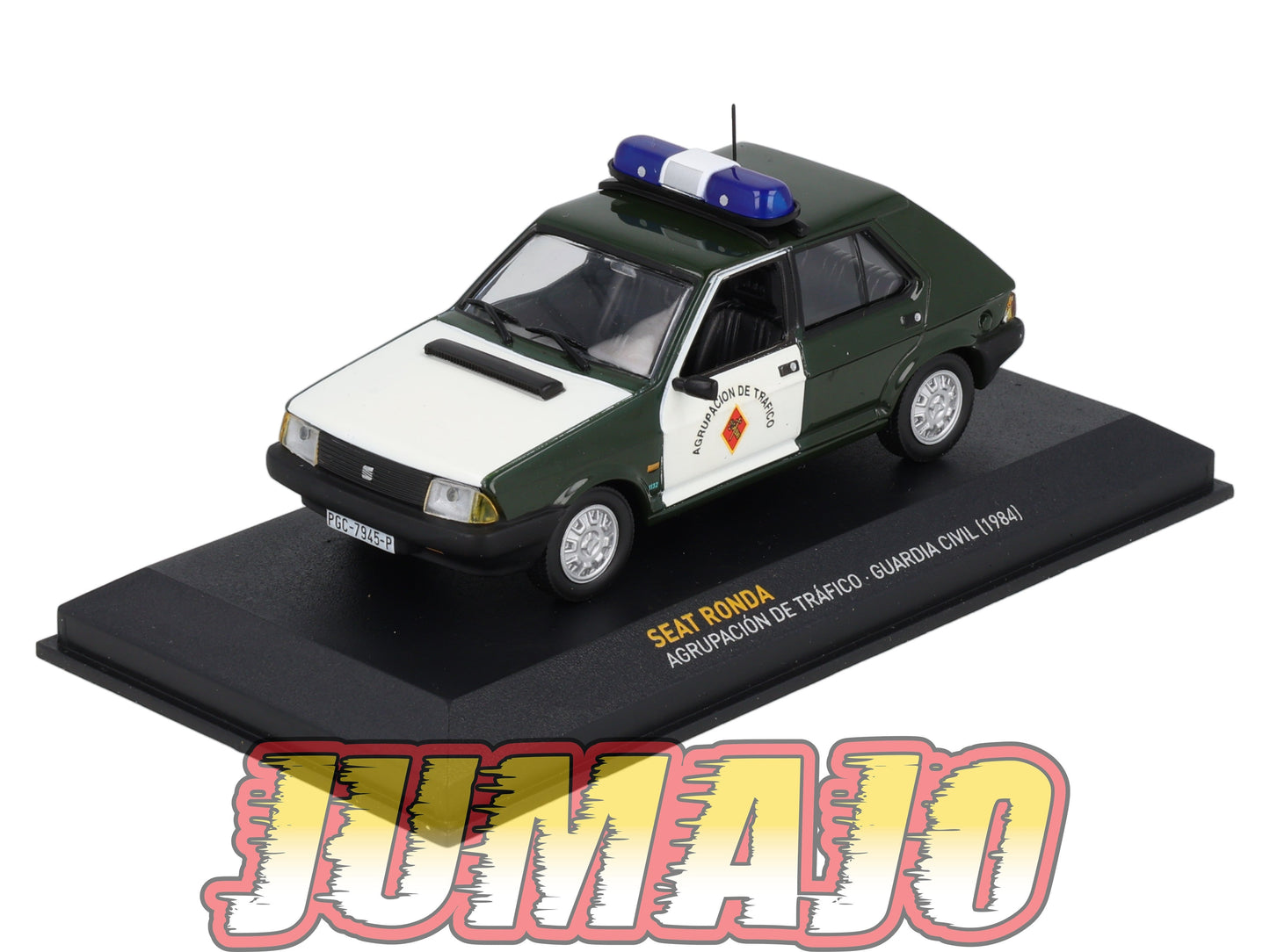 POS410 voiture 1/43 IXO altaya POLICE Espagne : SEAT RONDA GUARDIA CIVIL 1984