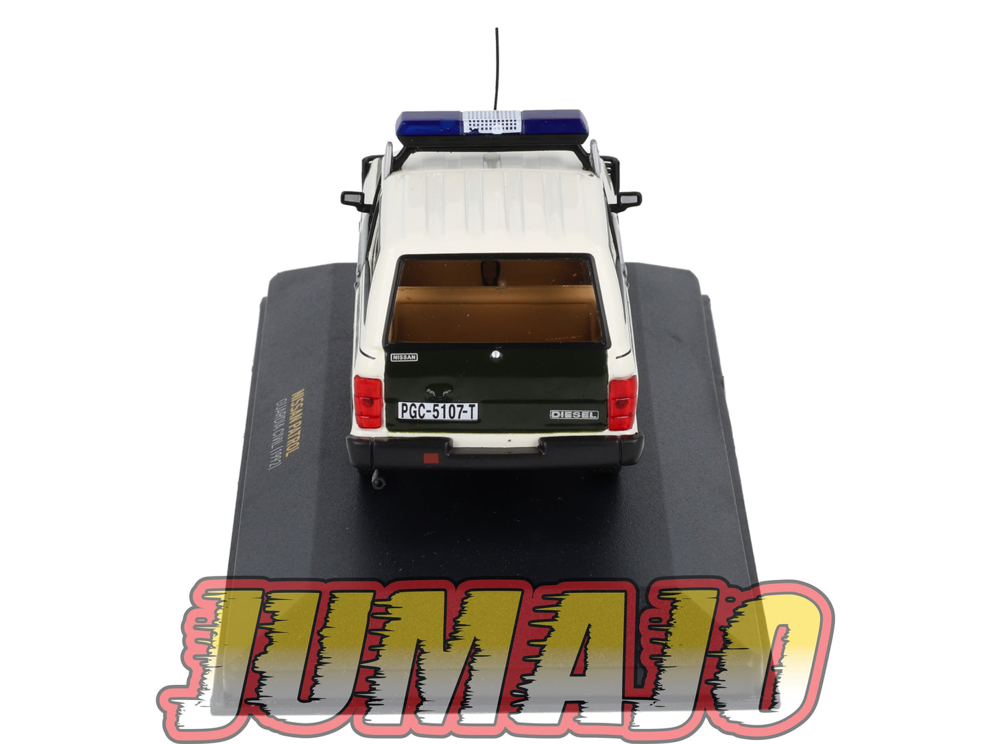 POS411 voiture 1/43 IXO altaya POLICE Espagne NISSAN PATROL GUARDIA CIVIL 1992