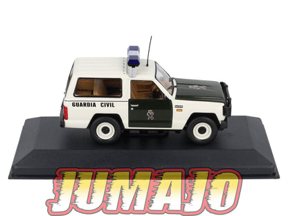 POS411 voiture 1/43 IXO altaya POLICE Espagne NISSAN PATROL GUARDIA CIVIL 1992