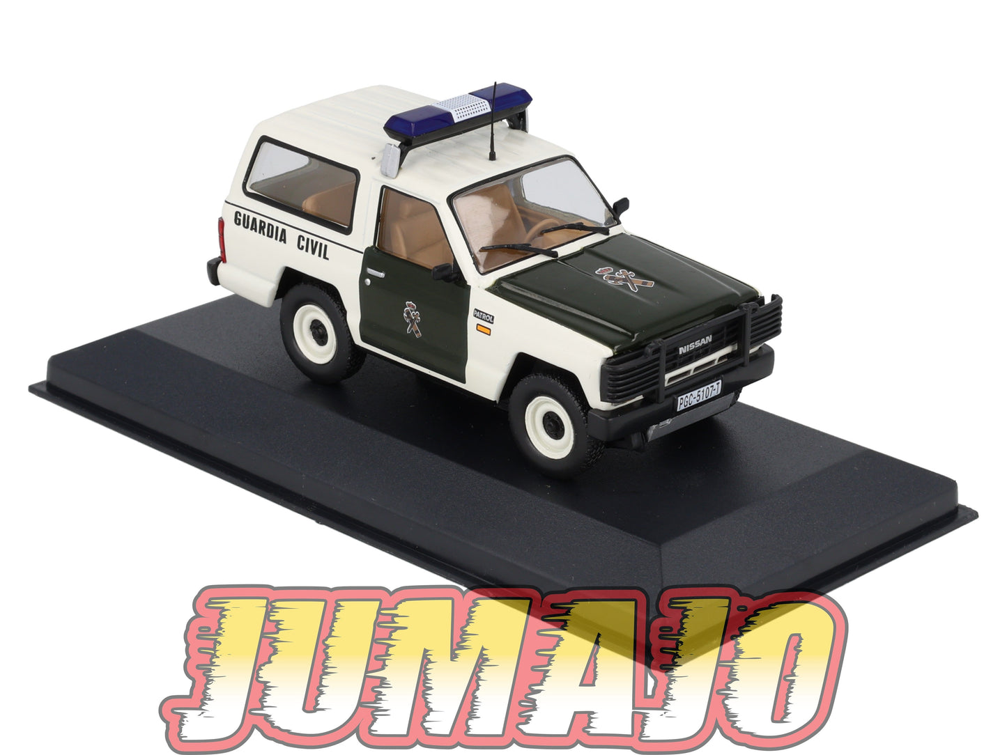 POS411 voiture 1/43 IXO altaya POLICE Espagne NISSAN PATROL GUARDIA CIVIL 1992