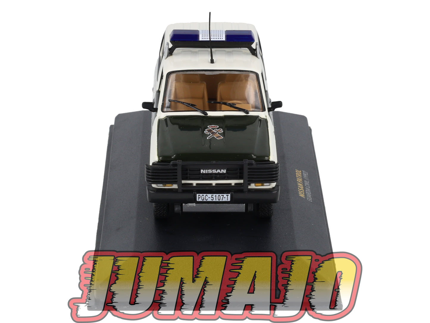POS411 voiture 1/43 IXO altaya POLICE Espagne NISSAN PATROL GUARDIA CIVIL 1992