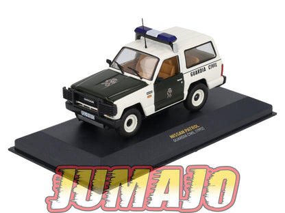 POS411 voiture 1/43 IXO altaya POLICE Espagne NISSAN PATROL GUARDIA CIVIL 1992
