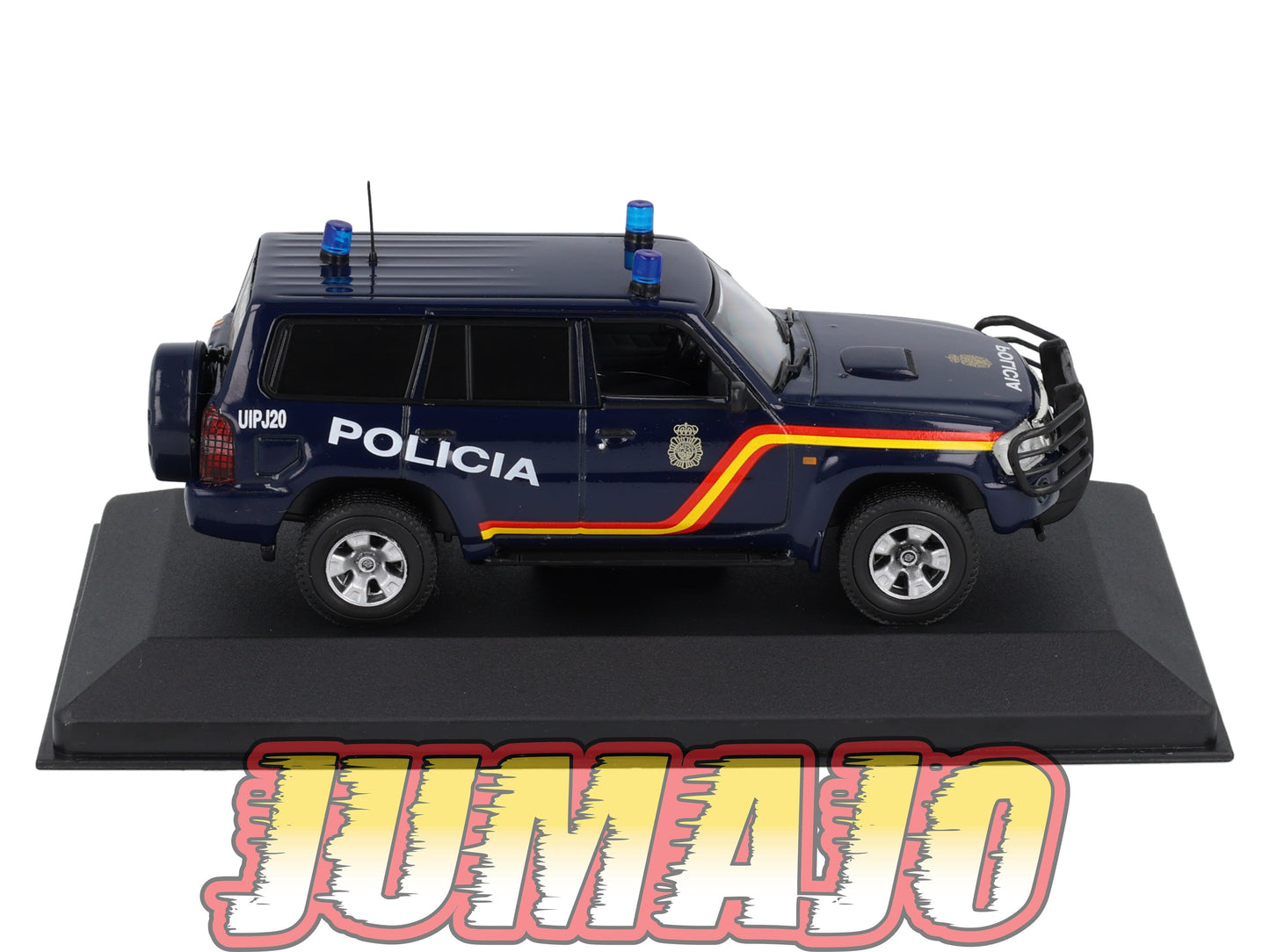 POS412 voiture 1/43 IXO altaya POLICE Espagne NISSAN PATROL GR UIP POLICÍA 2005