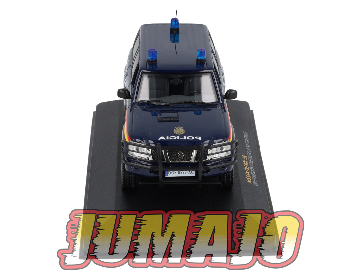 POS412 voiture 1/43 IXO altaya POLICE Espagne NISSAN PATROL GR UIP POLICÍA 2005