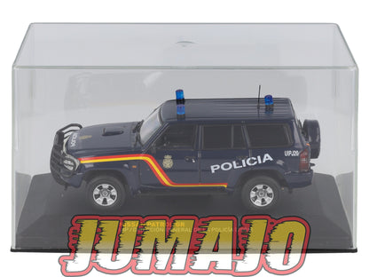 POS412 voiture 1/43 IXO altaya POLICE Espagne NISSAN PATROL GR UIP POLICÍA 2005