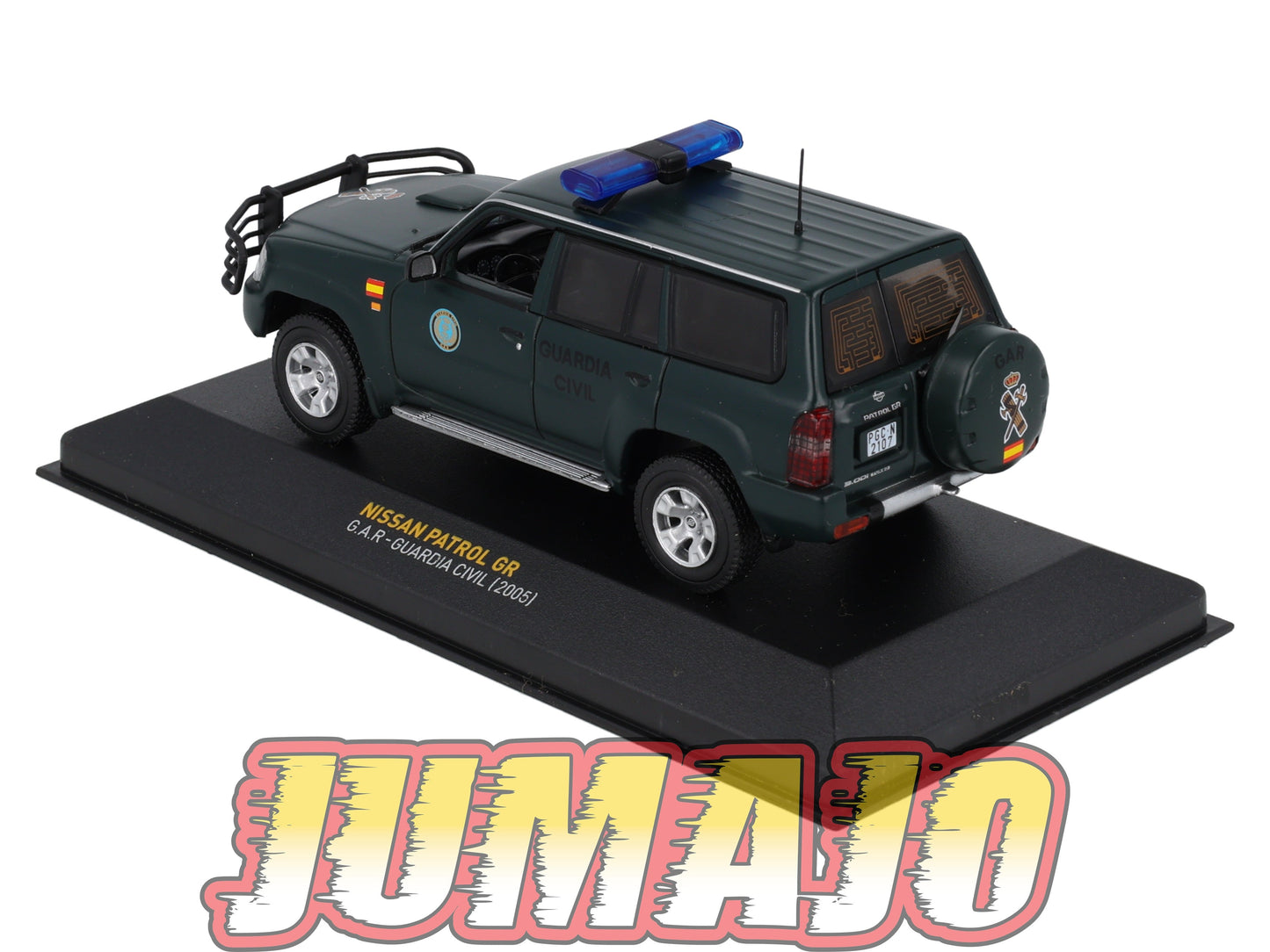 POS413 voiture 1/43 IXO altaya POLICE Espagne NISSAN PATROL GR G.A.R GUARDIA CIVIL 2005