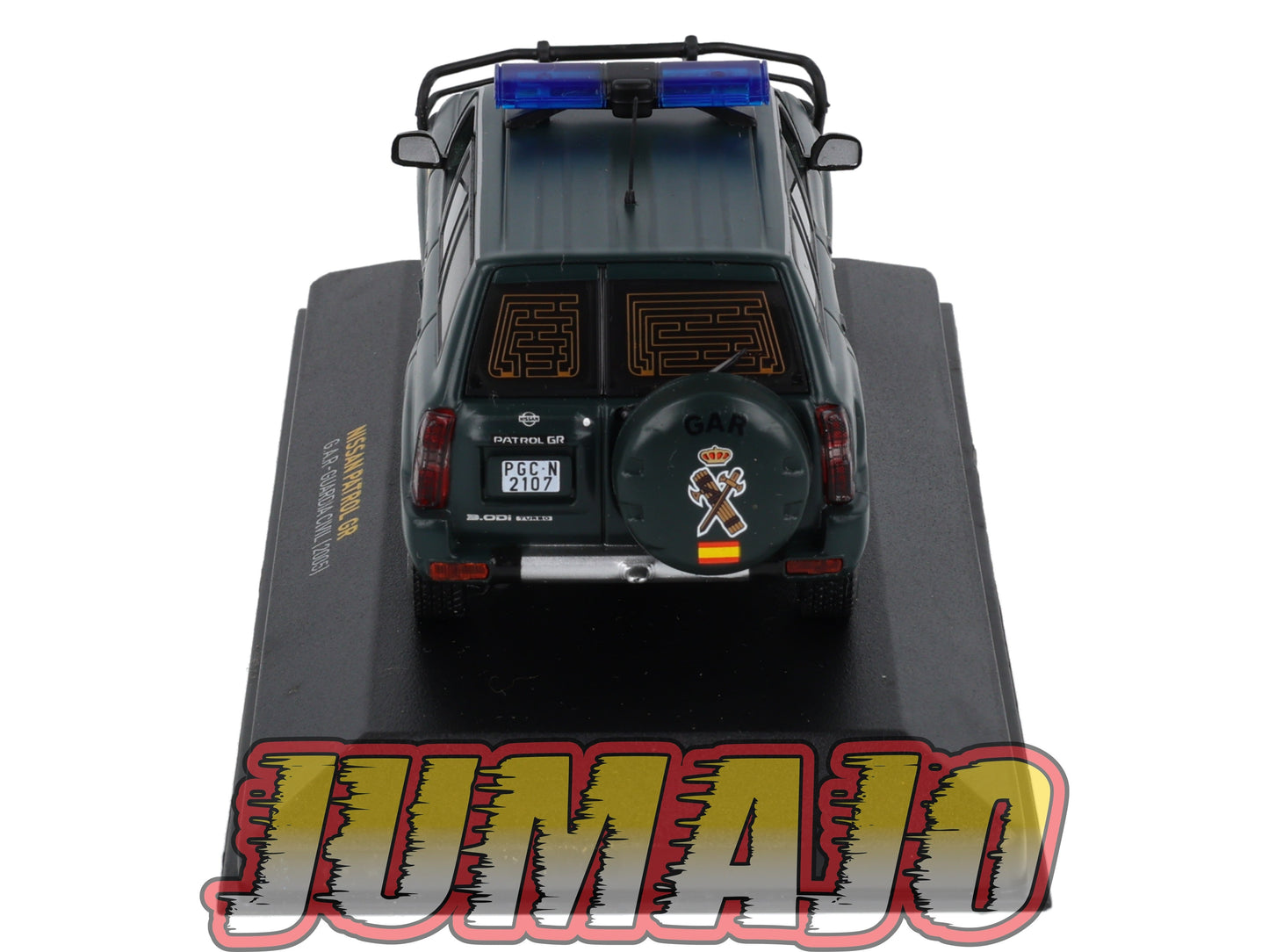 POS413 voiture 1/43 IXO altaya POLICE Espagne NISSAN PATROL GR G.A.R GUARDIA CIVIL 2005