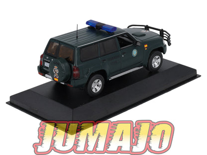 POS413 voiture 1/43 IXO altaya POLICE Espagne NISSAN PATROL GR G.A.R GUARDIA CIVIL 2005