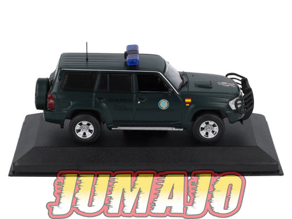 POS413 voiture 1/43 IXO altaya POLICE Espagne NISSAN PATROL GR G.A.R GUARDIA CIVIL 2005