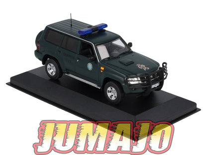 POS413 voiture 1/43 IXO altaya POLICE Espagne NISSAN PATROL GR G.A.R GUARDIA CIVIL 2005
