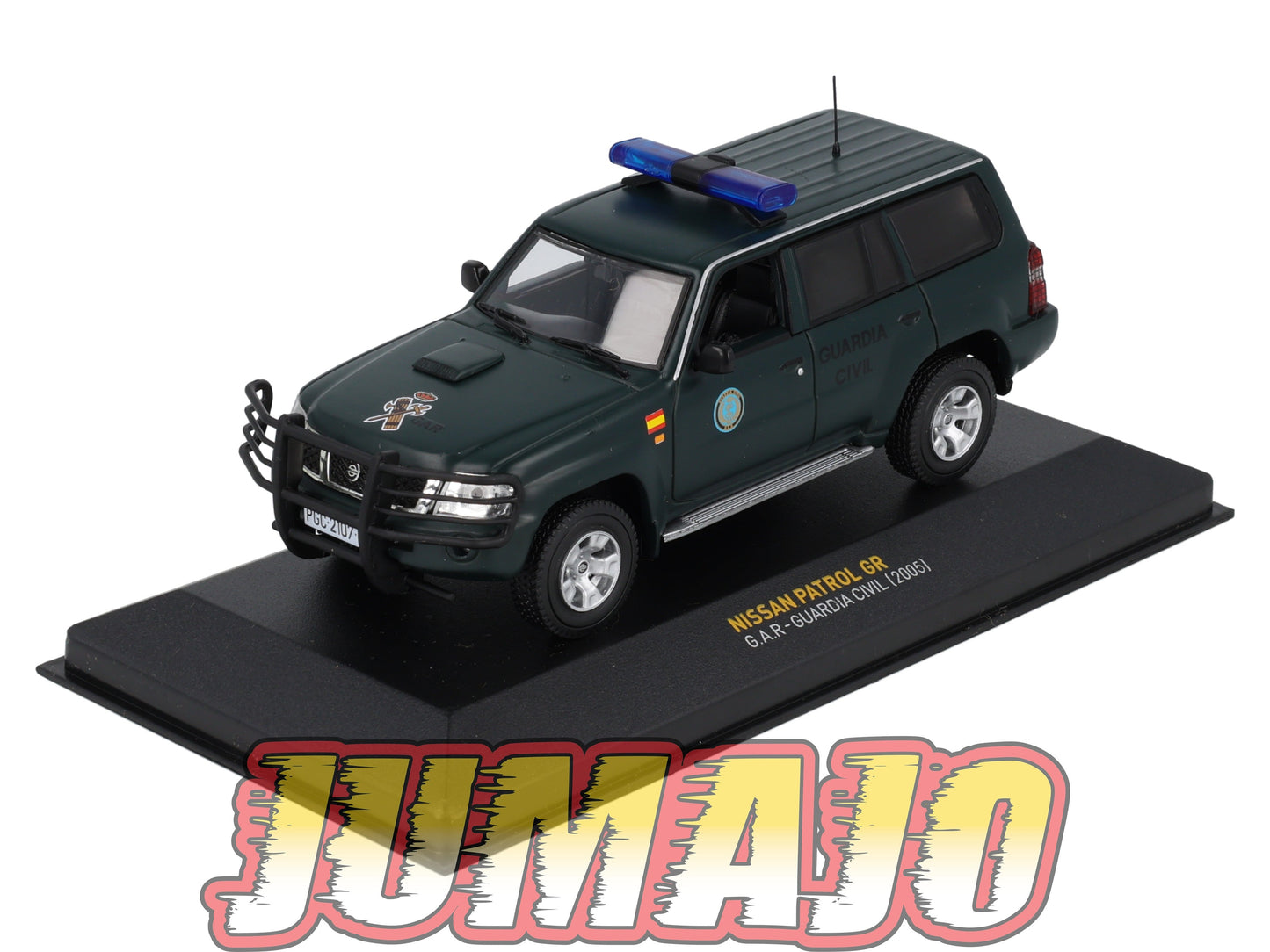 POS413 voiture 1/43 IXO altaya POLICE Espagne NISSAN PATROL GR G.A.R GUARDIA CIVIL 2005