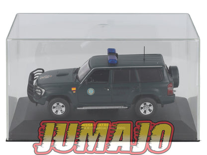 POS413 voiture 1/43 IXO altaya POLICE Espagne NISSAN PATROL GR G.A.R GUARDIA CIVIL 2005