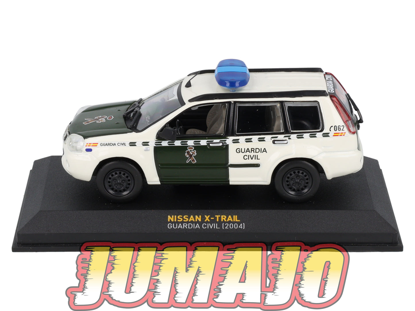 POS414 voiture 1/43 IXO altaya POLICE Espagne : NISSAN X-TRAIL GUARDIA CIVIL 2004