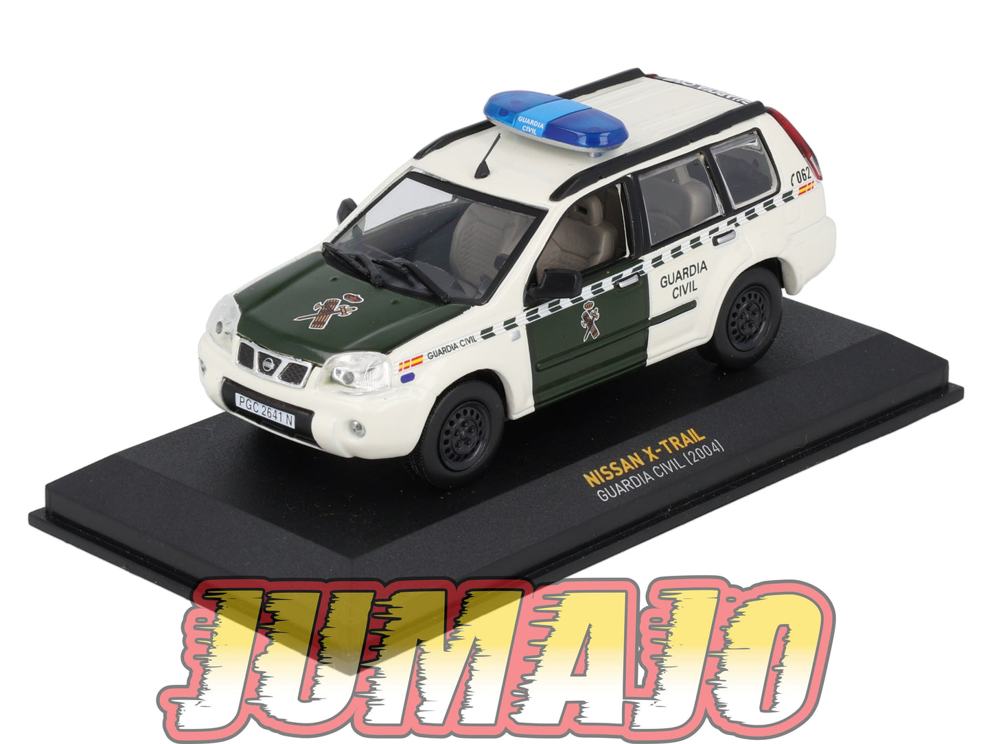 POS414 voiture 1/43 IXO altaya POLICE Espagne : NISSAN X-TRAIL GUARDIA CIVIL 2004