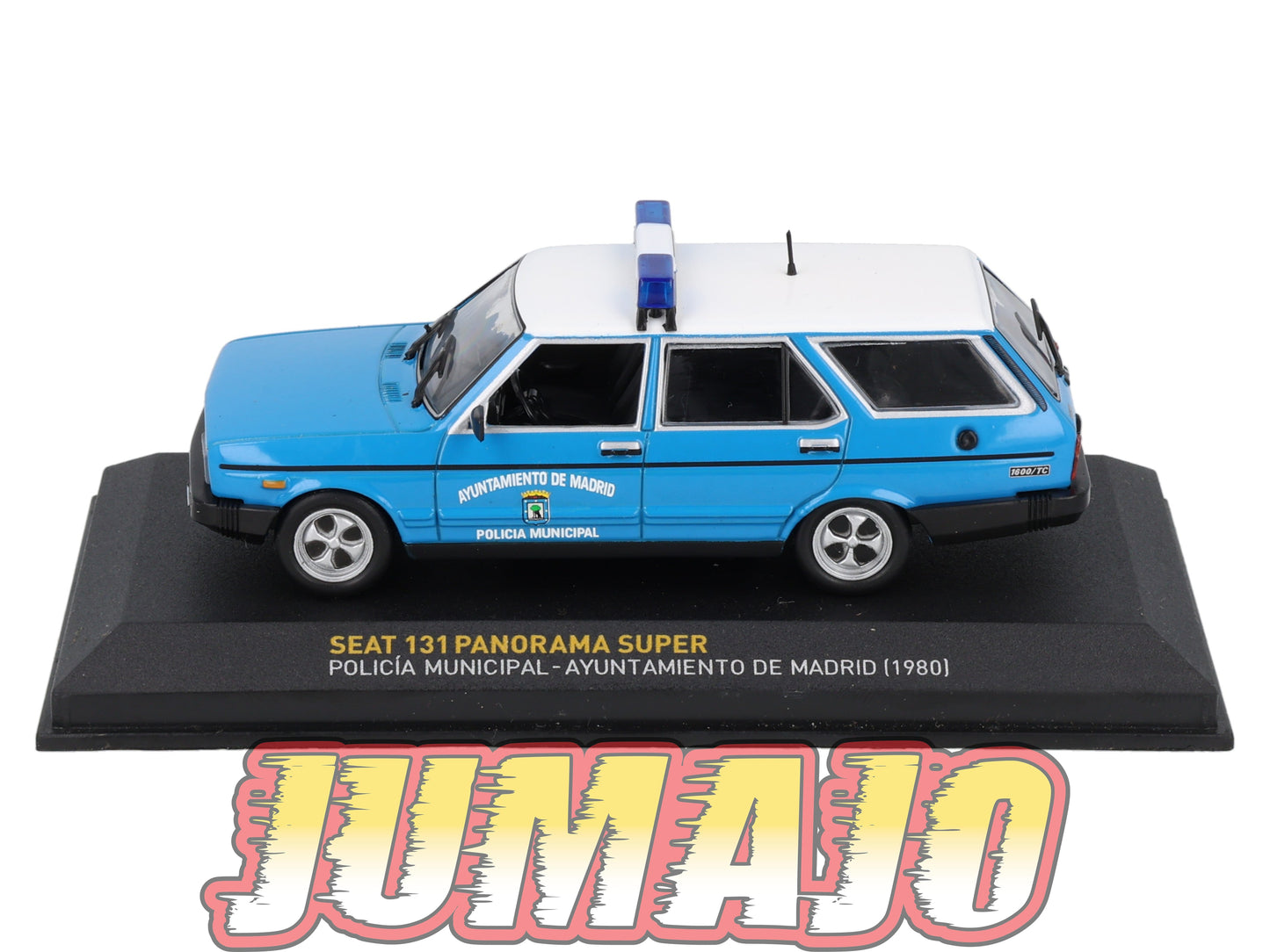 POS415 voiture 1/43 IXO altaya POLICE Espagne : SEAT 131 PANORAMA SUPER POLICÍA 1980