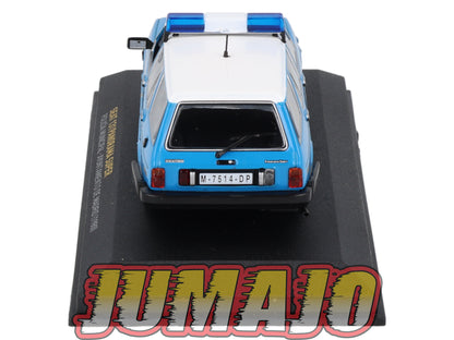 POS415 voiture 1/43 IXO altaya POLICE Espagne : SEAT 131 PANORAMA SUPER POLICÍA 1980