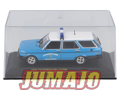 POS415 voiture 1/43 IXO altaya POLICE Espagne : SEAT 131 PANORAMA SUPER POLICÍA 1980