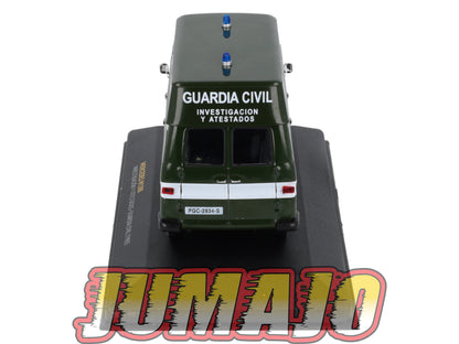 POS416 voiture 1/43 IXO altaya POLICE Espagne MERCEDES N1300 GUARDIA CIVIL 1985