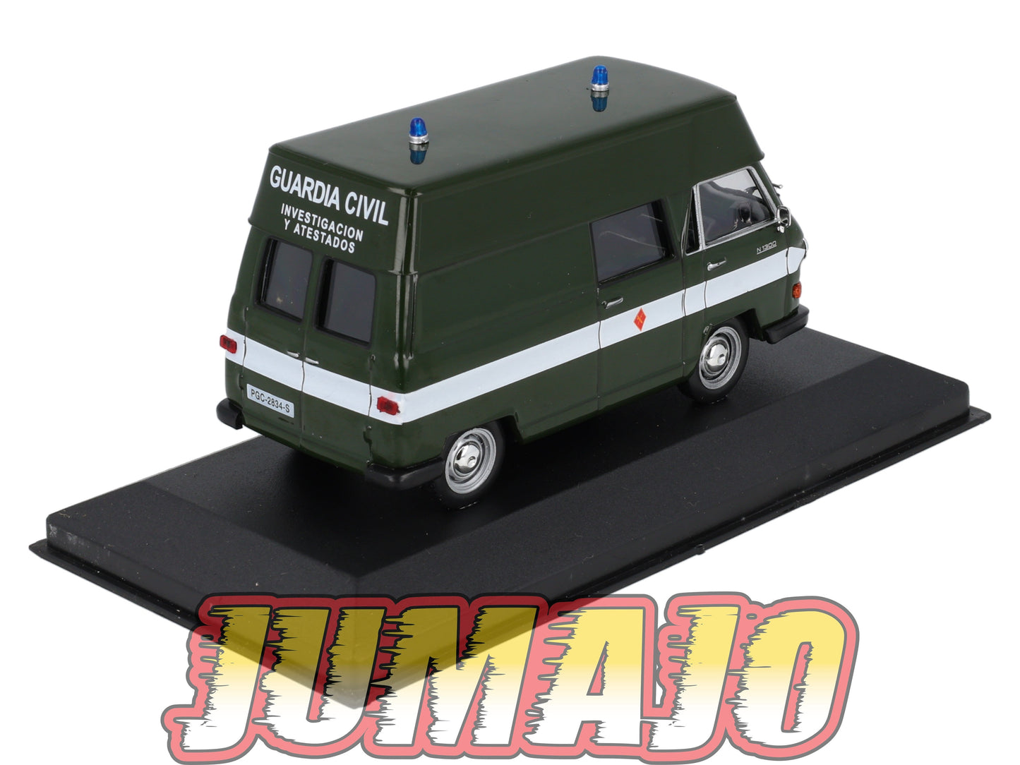 POS416 voiture 1/43 IXO altaya POLICE Espagne MERCEDES N1300 GUARDIA CIVIL 1985