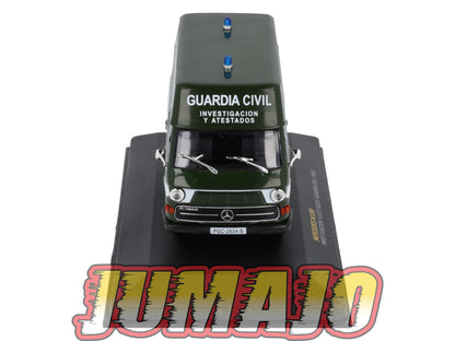 POS416 voiture 1/43 IXO altaya POLICE Espagne MERCEDES N1300 GUARDIA CIVIL 1985