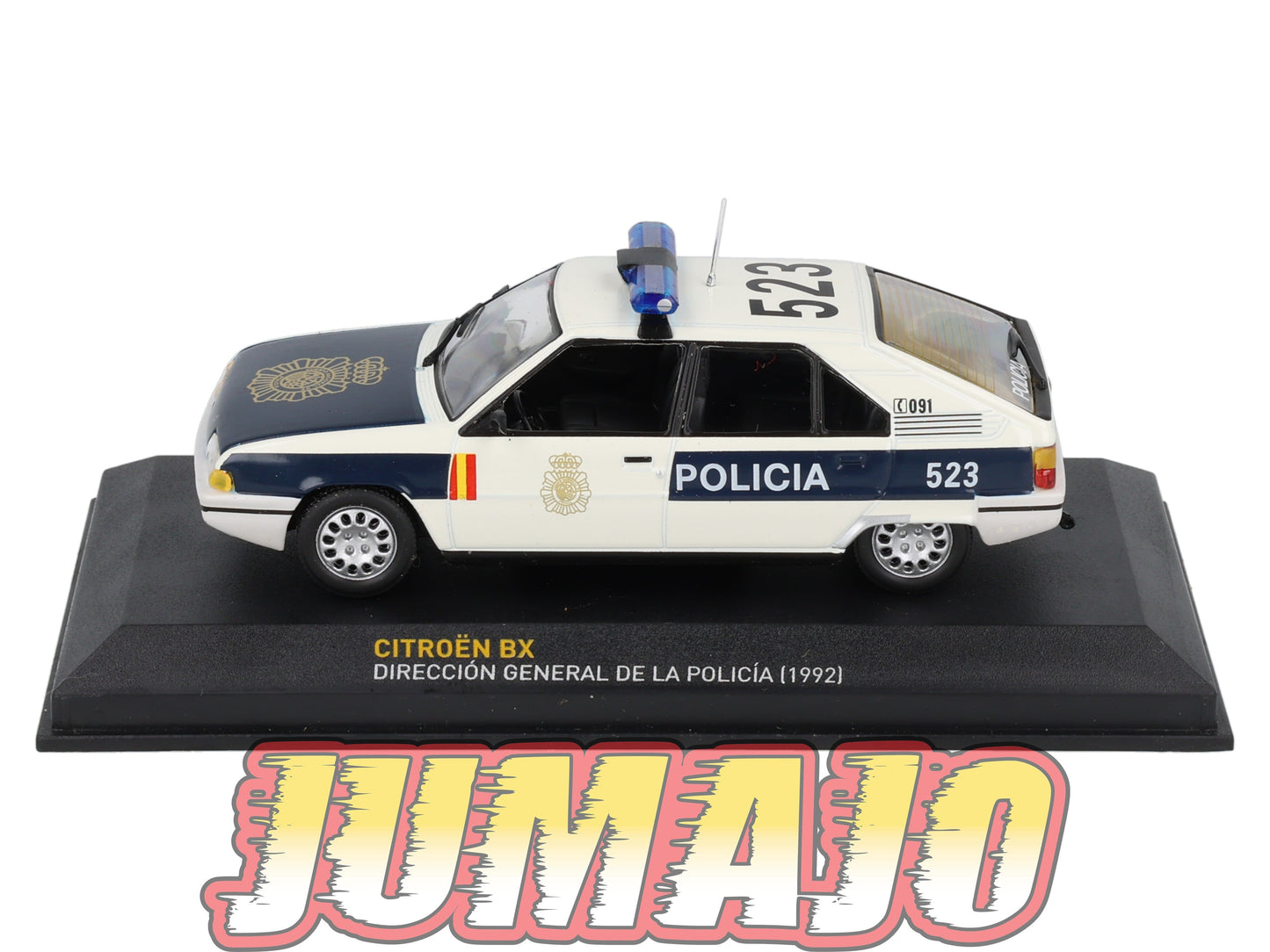 POS418 voiture 1/43 IXO altaya POLICE Espagne : CITROËN BX POLICÍA 1992