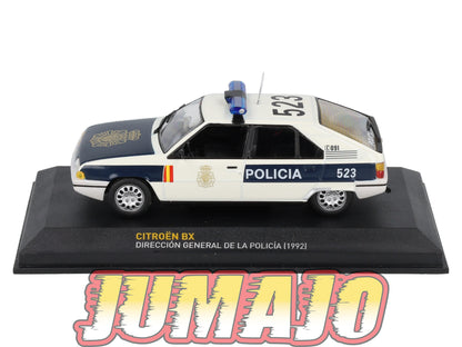 POS418 voiture 1/43 IXO altaya POLICE Espagne : CITROËN BX POLICÍA 1992