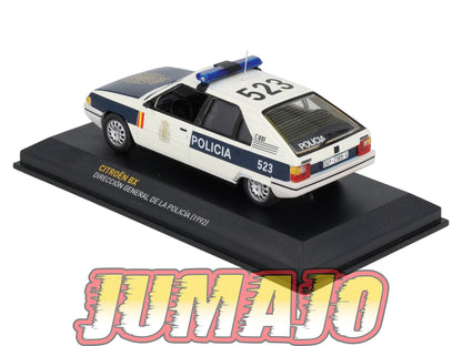 POS418 voiture 1/43 IXO altaya POLICE Espagne : CITROËN BX POLICÍA 1992