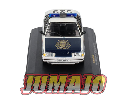 POS418 voiture 1/43 IXO altaya POLICE Espagne : CITROËN BX POLICÍA 1992