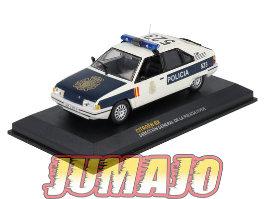 POS418 voiture 1/43 IXO altaya POLICE Espagne : CITROËN BX POLICÍA 1992