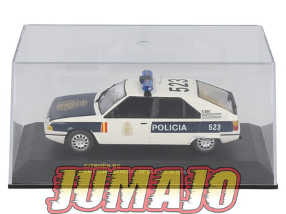 POS418 voiture 1/43 IXO altaya POLICE Espagne : CITROËN BX POLICÍA 1992