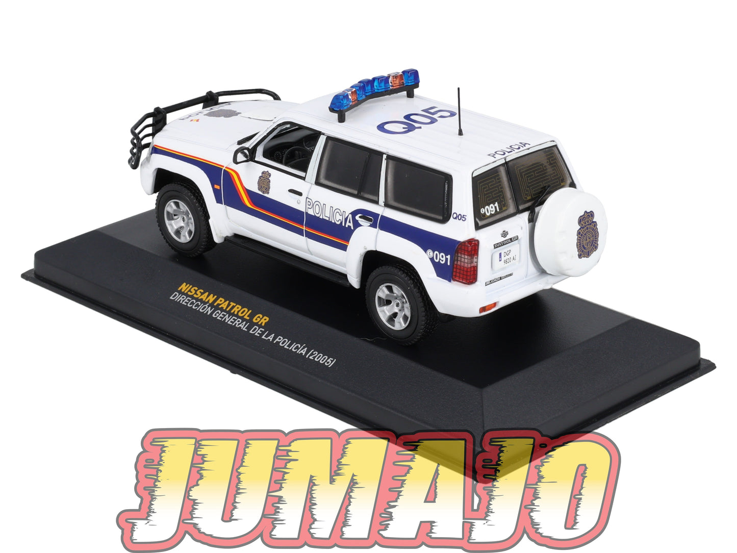 POS420 voiture 1/43 IXO altaya POLICE Espagne NISSAN PATROL GR POLICÍA 2005